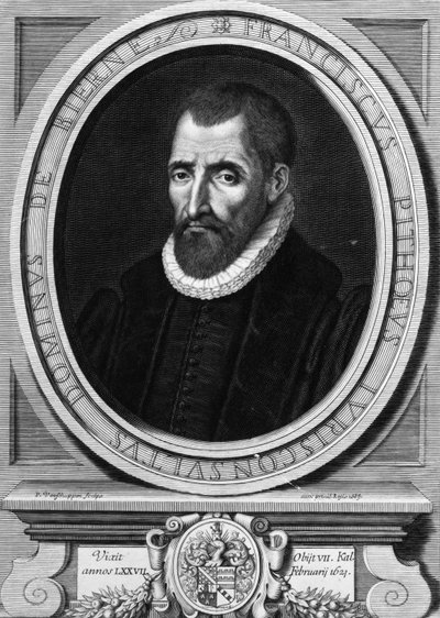 François Pithou, print made by Pierre Louis van Schuppen by French School